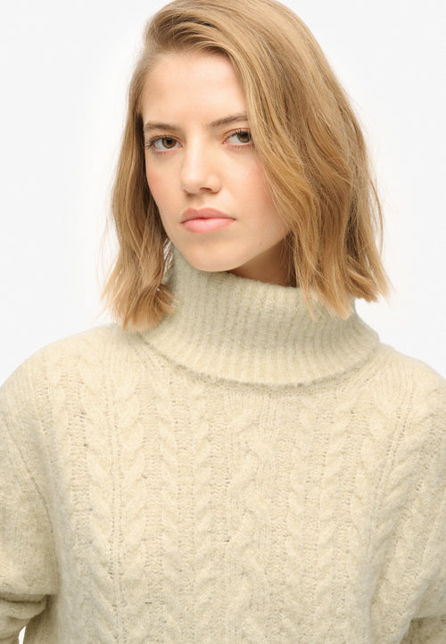Bluza Superdry Cable Roll Neck Jumper