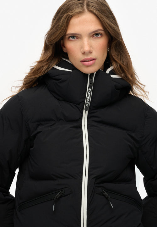 Jacheta down Superdry Hooded Ski Bomber