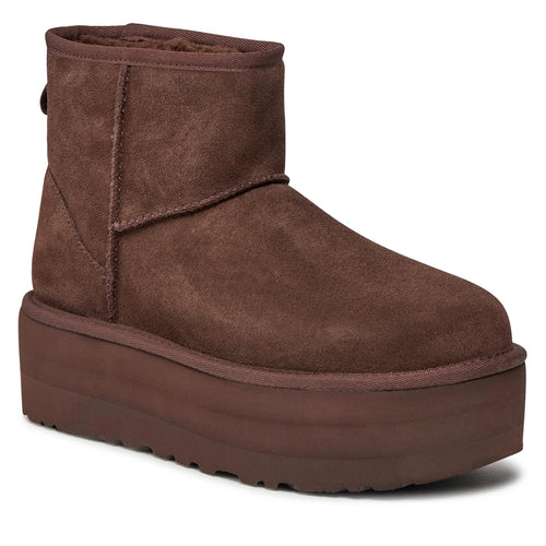 Cizma UGG Classic Mini Platform Maro