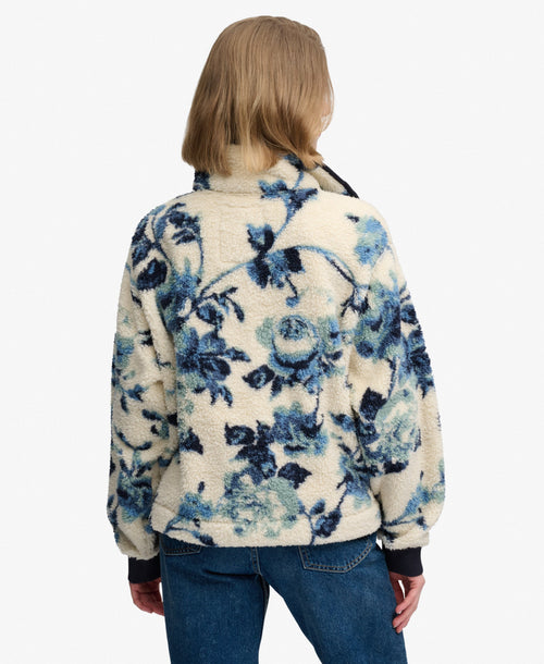 Hanorac Superdry Super Soft Printed Half Button