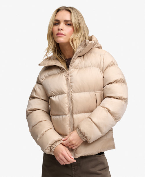 Jacheta Superdry Hooded Shine Puffer