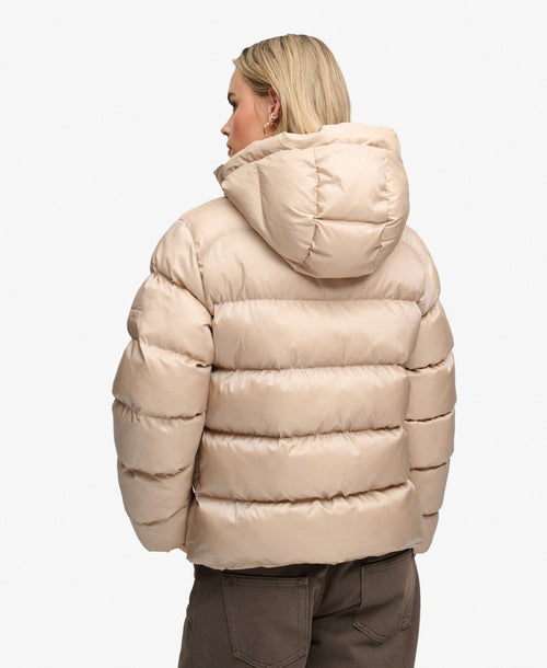 Jacheta Superdry Hooded Shine Puffer