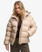 Jacheta Superdry Hooded Shine Puffer