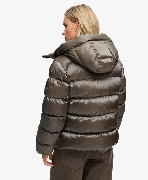 Jacheta Superdry Hooded Shine Puffer