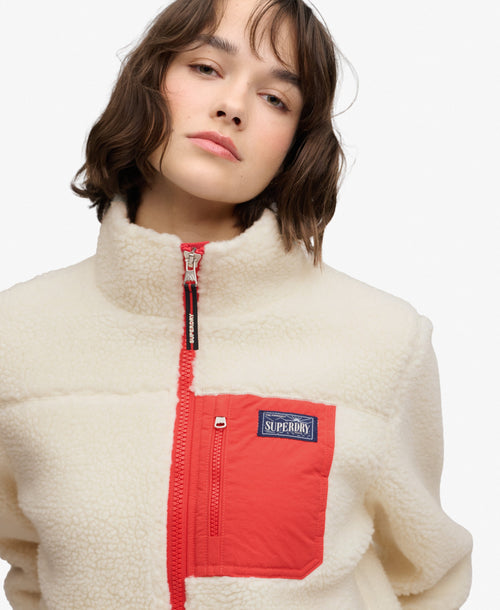 Hanorac Superdry Heritage Zip Through Fleece
