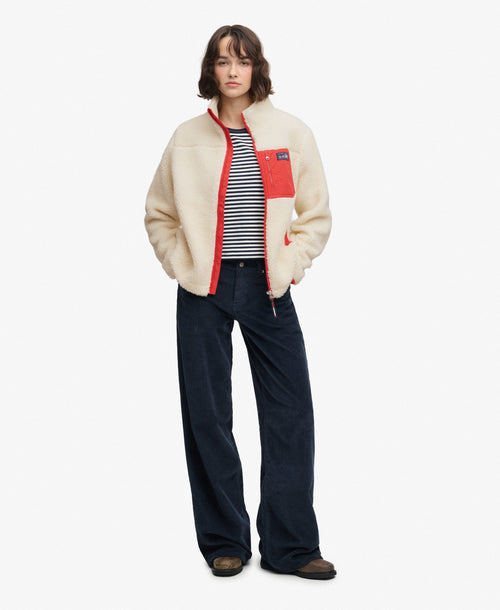 Hanorac Superdry Heritage Zip Through Fleece