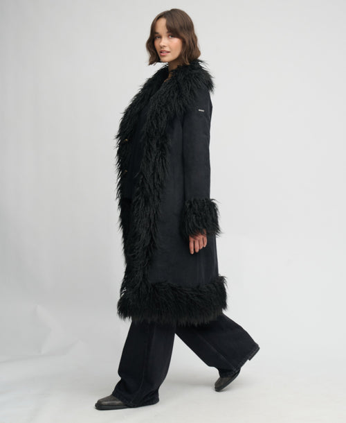 Palton Superdry Long Afghan