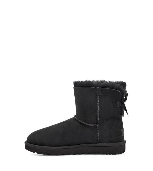 Cizme din piele intoarsa cu funda Mini Bailey Bow UGG