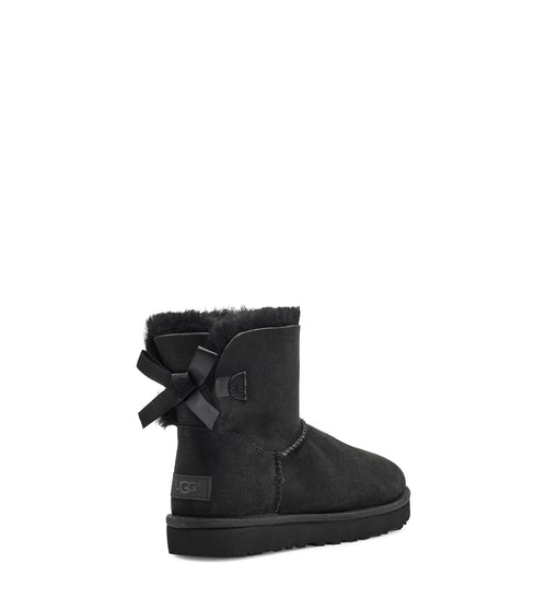Cizme din piele intoarsa cu funda Mini Bailey Bow UGG