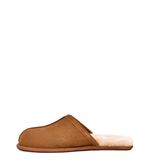 Papuci unisex din piele intoarsa UGG Scuff