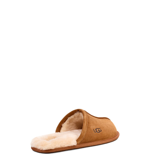 Papuci unisex din piele intoarsa UGG Scuff