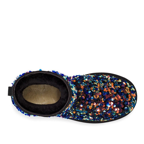 Cizme cu paiete Classic Mini Stellar Sequin UGG