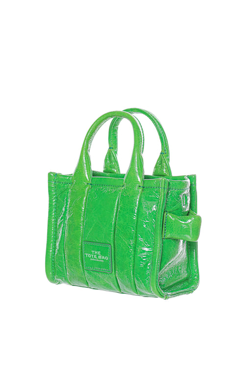 Geanta THE SHINY CRINKLE MICRO TOTE Marc Jacobs