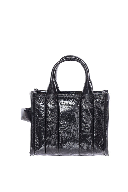 Geanta THE SHINY CRINKLE MICRO TOTE Marc Jacobs