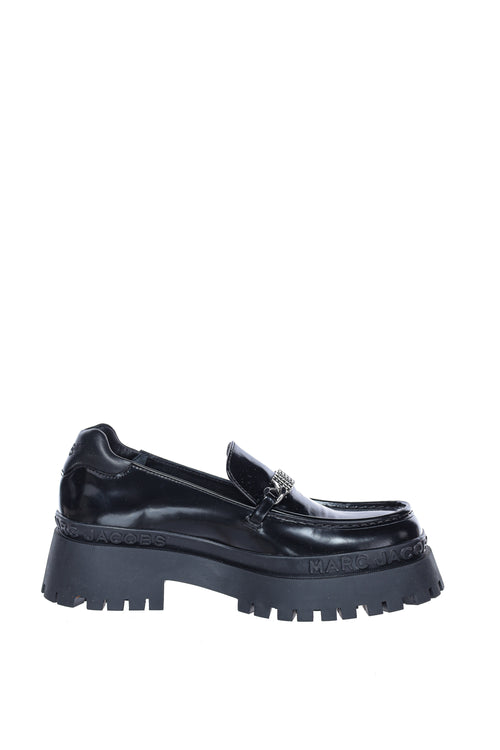 Loafers The Leather Barcode Monogram Marc Jacobs
