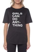 Tricou cu imprimeu text Bella Zadig & Voltaire
