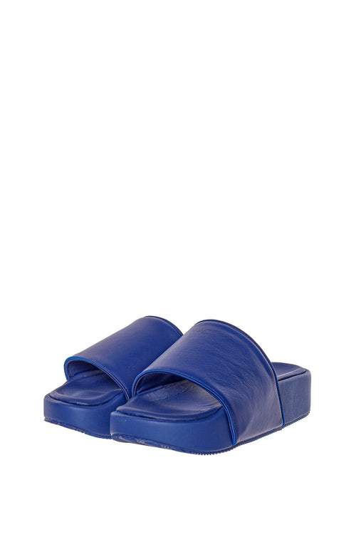 Papuci din piele cu platforma Y-3