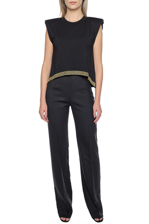 Pantaloni evazati Just Cavalli