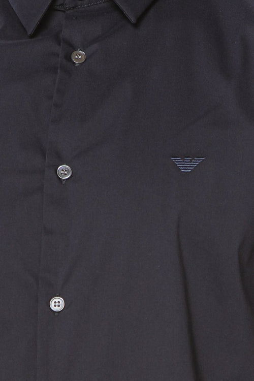 Camasa Emporio Armani cu logo brodat