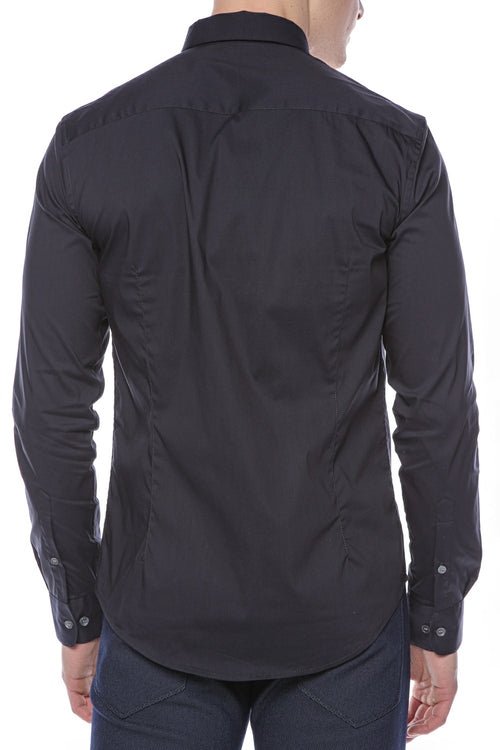 Camasa Emporio Armani cu logo brodat