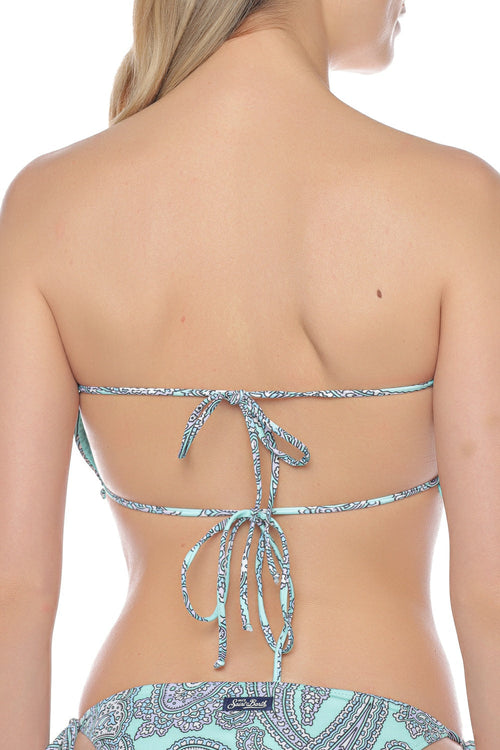 Sutien de baie tip bustiera - spate
