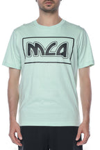 Tricou MCQ cu imprimeu contrastant