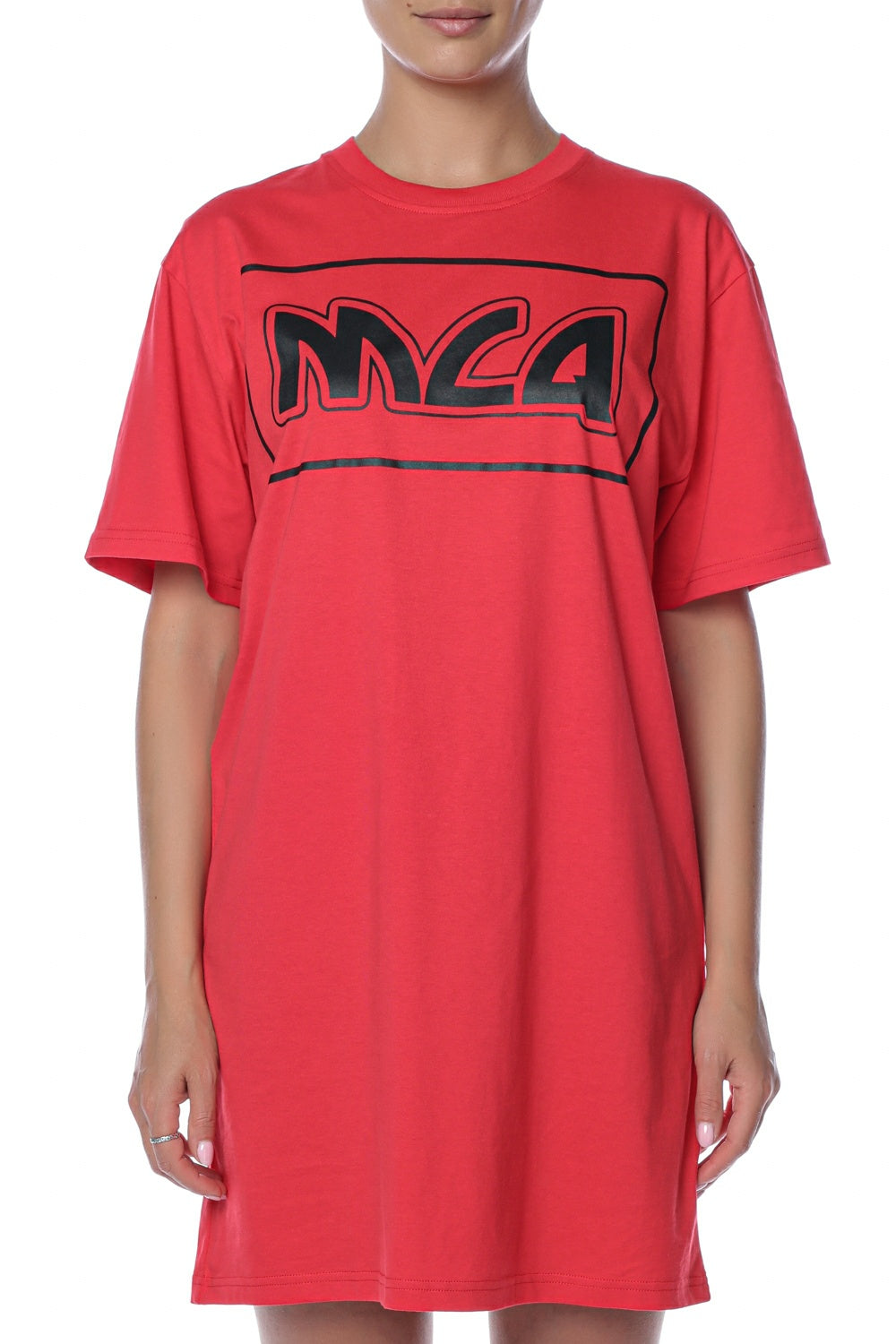 Rochie tricou MCQ cu imprimeu cu logo