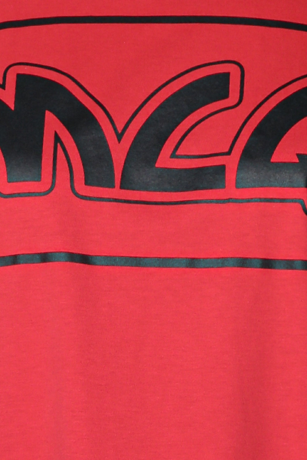 Rochie tricou MCQ cu imprimeu cu logo - detaliu