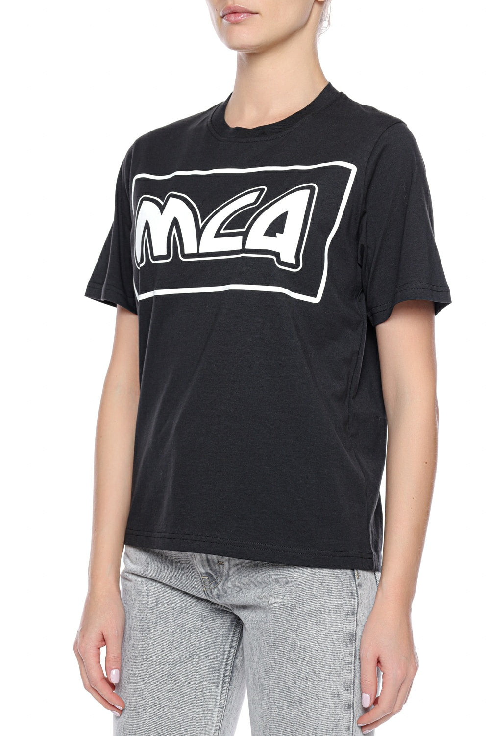 Tricou cu imprimeu cu logo MCQ