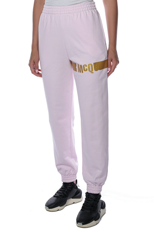 Pantaloni sport MCQ cu imprimeu cu logo
