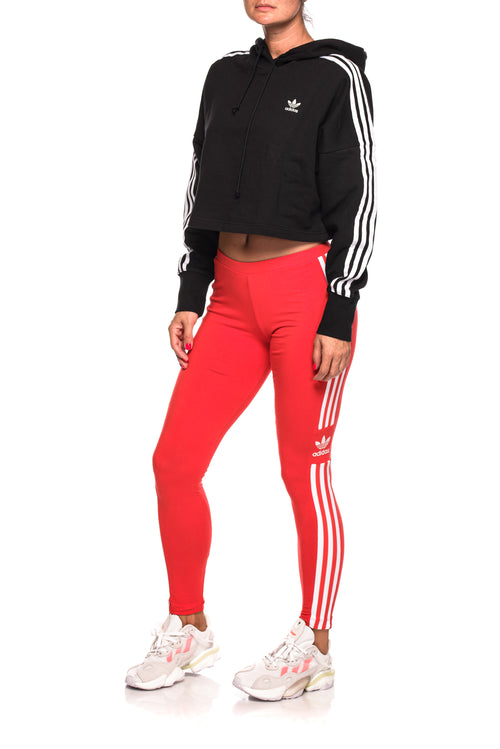 Hanorac crop cu gluga adidas Originals
