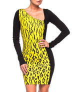 Rochie cu animal print Just Cavalli