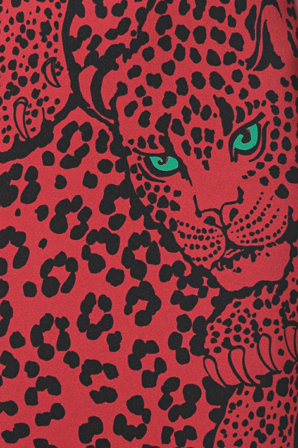 Rochie cu animal print Red Valentino - detaliu