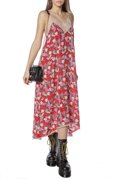 Rochie de matase Risty Cdc Paisley Psyche Zadig & Voltaire