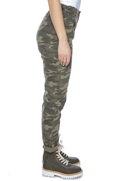 Jeansi cu imprimeu camuflaj Camo Pioneer ONETEASPOON