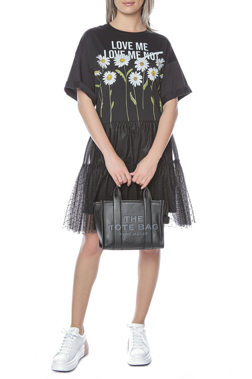 Geanta de piele The Leather Mini Tote Marc Jacobs