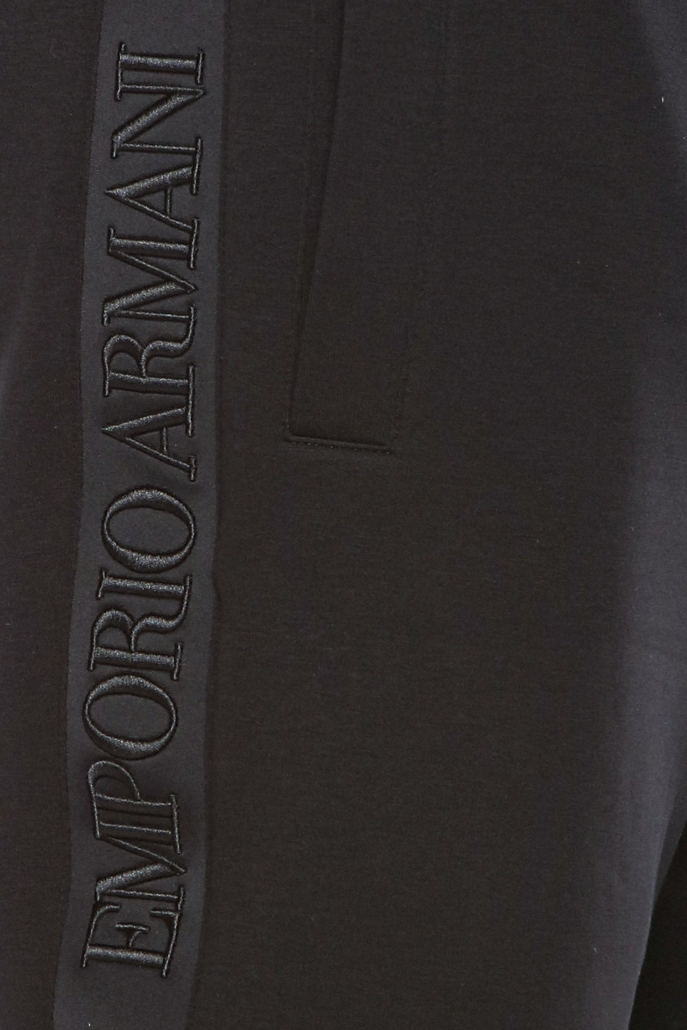 Pantaloni scurti cu logo brodat Emporio Armani