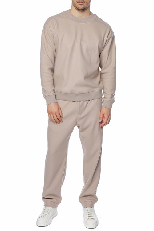Bluza sport cu decolteu rotund Emporio Armani