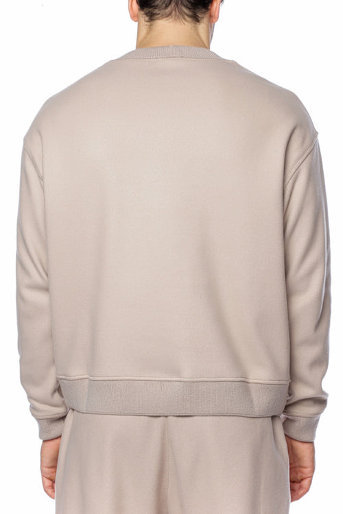 Bluza sport cu decolteu rotund Emporio Armani