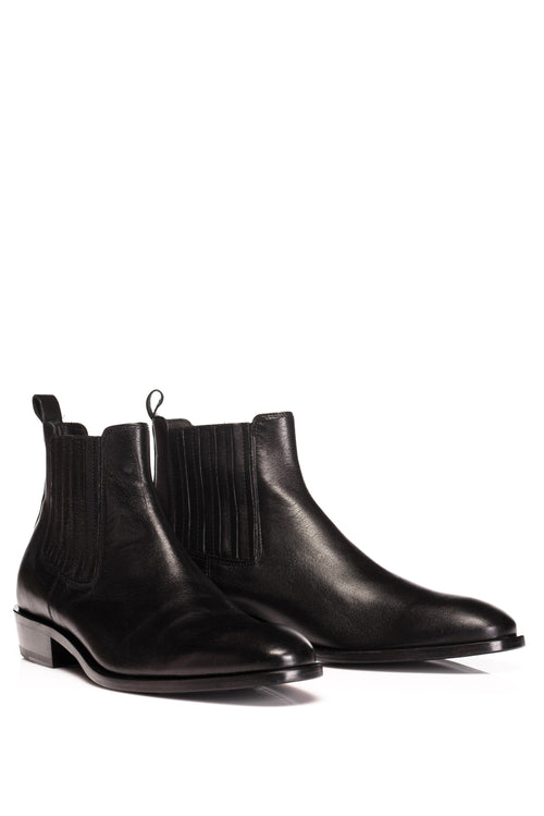 Cizma de piele Leon Zadig & Voltaire