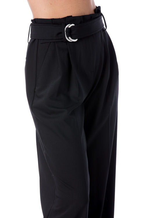 Pantaloni cu talie inalta Michael Michael Kors