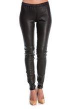 Pantaloni skinny de piele Michael Michael Kors