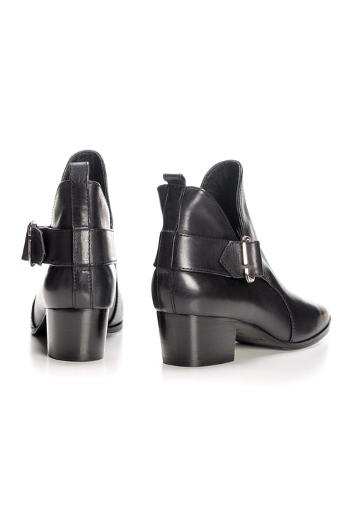 Ghete de piele Ginger Interlock Marc Jacobs