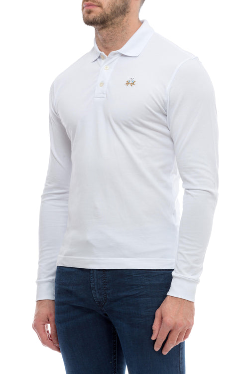 Bluza polo alba La Martina