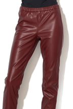 Pantaloni din piele ecologica Michael Kors