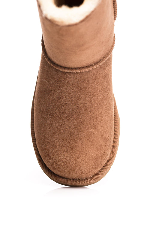 Cizme de piele cu funde Bailey Bow II UGG AUSTRALIA
