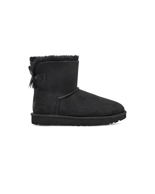 Cizme din piele intoarsa cu funda Mini Bailey Bow UGG