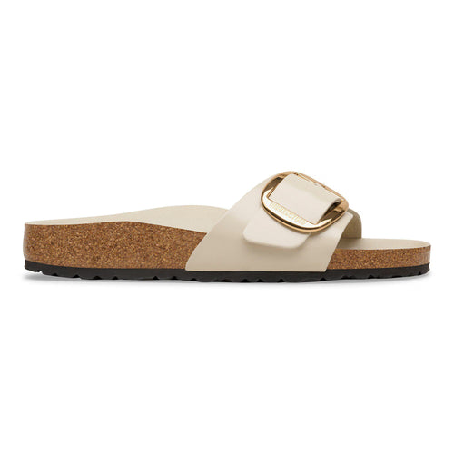Sandale Birkenstock Madrid Big Buckle Natural Patent