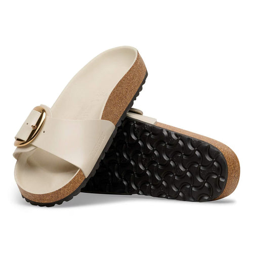 Sandale Birkenstock Madrid Big Buckle Natural Patent