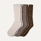 Sosete UGG Rib Knit Slouchy Cre3 Pack